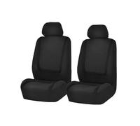 FKSWJZXD Fundas de Asientos de Cuero para Alfa Romeo Mito 1.3 MultiJet 2008-2025, Fundas para Asientos Delanteros y Traseros, 5 Piezas,Black