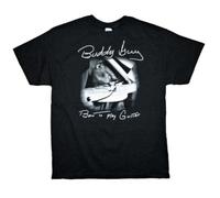 FKXCNHAA Buddy Guy Born To Play Guitar 2016 Rhythm & Blues Musician Band Adult T Shirt BlackXXL