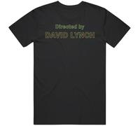FKXCNHAA Directed by David Lynch Movie Fan T Shirt BlackL