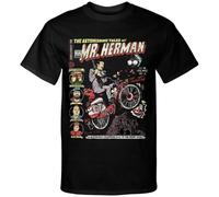 FKXCNHAA Rare Pee Wee Herman Gift For Fans Men T-ShirtBlackS