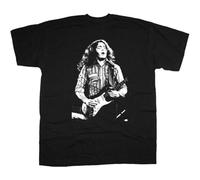 FKXCNHAA Rare Rory Gallagher Unisex T-Shirt Short Sleeve Cotton Gift FanBlackL