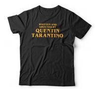 FKXCNHAA Written and Directed by Quentin Tarantino Tshirt Unisex & Kids Funny Movies BlackL