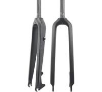 FKXSXAZ Bicicletas de montaña rígidas de 26", 27.5", 29", 29L, 28.6", Tubo Recto de 1-1/8", Tubo cónico de 1-1/2", Horquilla Dura, Horquilla Delantera de Fibra de Carbono, Freno de Disco Q