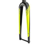 FKXSXAZ Horquilla de Bicicleta rígida de Fibra de Carbono Completa para Carretera, 700c, 1-1/2'' cónica, 26'', 27.5'', 29'', montaña, MTB, Eje pasante 12x100mm, Freno de Disco Delantero (C