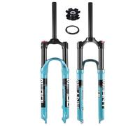 FKXSXAZ Horquilla de suspensión MTB de 27,5 y 29 Pulgadas, Tubo Recto de 28,6 mm, Horquilla Delantera de Muelle para Bicicleta de montaña, Cierre rápido de 9 mm, Recorrido del Eje de 100 m
