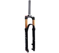 FKXSXAZ Horquilla Delantera de suspensión MTB de 26 Pulgadas y 27,5 Pulgadas, 29er, aleación de Aluminio, Amortiguador Ultraligero de 1-1/8 Pulgadas con Ajuste de Rebote y recorrid
