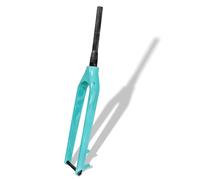 FKXSXAZ Horquilla rígida Bicicleta de montaña de Carbono de 29", Tubo cónico sin Rosca de 1-1/2", Freno de Disco, Eje pasante rígido de 15 x 110 mm
