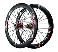 FKXSXAZ Juego de Ruedas de montaña de 20"/22 Pulgadas, llanta híbrida/MTB de aleación de Aluminio con rodamientos sellados y Freno V, 24 Orificios para 7-12 velocidades (Tamaño: 22 Pulgada