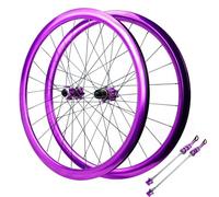 FKXSXAZ Juego de Ruedas Delanteras y traseras para Bicicleta 700C, Freno de Disco, aleación de Aluminio, para Bicicleta Todoterreno, 24 Agujeros, Cierre rápido, 8-12 velocidades para 700C*