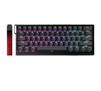 FKZ MADLIONS MAD 60 HE - Teclado mecánico RGB con interruptor magnético para juegos, 60% efecto Hall, disparador rápido, accionamiento ajustable, intercambio en caliente, teclado mecánico con cable
