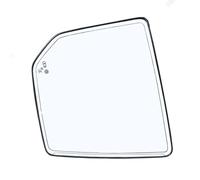FL3Z17K707D Lente De Espejo Retrovisor Para Automóvil Con Advertencia De Punto Ciego Calefactada Auxiliar Para Ford F150 F-150 2015-2020 IENQBVL(1Pcs Left)