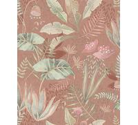 FL61122 - Papel Tapiz Floral Naranja Galerie