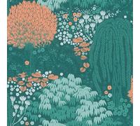 FL61132 - Papel Tapiz Floral Verde Galerie