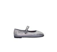 Flabelus Mary Jane Lavinia Bailarina Mujer, Plateado 40