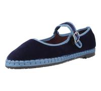 Flabelus Mary Jane Montague Bailarina Mujer, Azul 35