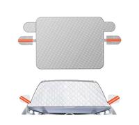 Flaconi 260x116cm Protector para Arabrisas Coche,Protector de Parabrisas,Protege de Rayos UV,Hielo,Nieve,Sol,Lluvia para Verano Invierno,Universal Adecuado para Camión SUV Grande o Pequeño