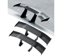 Flaconi 2PCS Aleron Universal para Coche,Aleron,Mini Alerón De Cola para Coche,Mini Decoración De Textura De Fibra,Mini ala del Alerón del Coche,Mini Alerón Trasero Integrado Universal para Automóvil