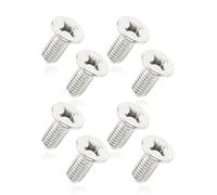 Flaconi 8Pcs Para Rotor De Disco De Freno,Tornillos De Disco De Freno Automotriz,Accesorios De Automóviles De Reemplazo De Tornillo De Retención Del Rotor De Freno,Reemplace #93600-06014-0H