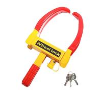 Flaconi Antirrobo Coche, Remolque, Cerradura de Estacionamiento del Remolque, Abrazadera de Rueda de Coche, Inmovilizador Auto Universal, Adecuado para Coches, Motos, Furgonetas, Camiones