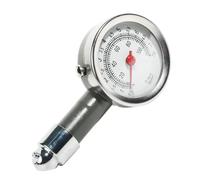 Flaconi Manómetro de Presión para Neumáticos 0-100Psi - Medidor para Bicicletas, Coches, Todoterrenos y Motocicletas