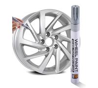 Flaconi Pluma De Retoque del Coche,Reparación de Pintura de Coche,Quita Arañazos Auto,Adecuado para Reparaciones de Rasguños de la Mayoría de los Automóviles,Motocicletas,Furgonetas,Bicicletas (Plata)