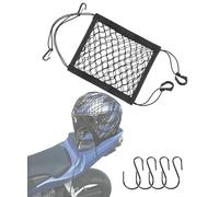 Flaconi Red Moto,Elasticos Red para Moto,Red de Casco para Moto,Red de Equipaje Elástica Moto,Elástica Moto Red de Equipaje para Bicicleta Moto Cuerda Equipaje Portaequipajes Trasero Sujetar Cascos