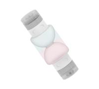 Flacons De Voyage - Kit PP Contenants Cosmétiques Portables, Bouteilles Vides Souples, Fermeture Anti-Fuite Avec Pochette | Récipients De Liquides Pour Avion, Hôtel, Bureau, Sport, Camping, Salle D