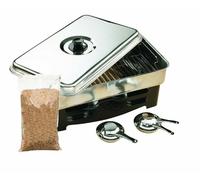 FLADEN Horno de ahumador de mesa incl. virutas de ahumado de 2 l Horno de ahu...