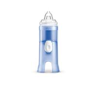 Flaem, Rhino Clear, Ducha Nasal para Vías Respiratorias Altas, Materiales Inocuos, 3 Adaptadores para Niños y Adultos, Ducha Ergonómica Compatible con Compresores Neumáticos, Libre de Ftalatos y BPA