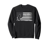 Flag De American Bigfoot T -Shirt Sasquatch Patriotic Sudadera