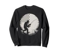 Flag De American Bigfoot T -Shirt Sasquatch Patriotic Sudadera