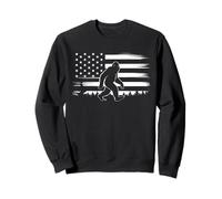 Flag De American Bigfoot T -Shirt Sasquatch Patriotic Sudadera
