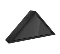 Flag Display Box - Wooden Burial Case, Wall Mount Flag Holder for Collectors, Patriots, Museum, Home, Office, Living Room, Bedroom, Study, Desk, Bookshelf | Protective Design, Elegant Finish, Durable