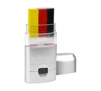 Flag Face Paint - 2.88in Makeup Stick | 3-color Makeup Stick And Face Painting Crayons For Sporting Events, National Celebrations, And Fan Spirit, Portable PC Casing