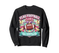 Flag Football Girl, como una Chica Normal, Solo Que Mucho más Guay y Divertida Sudadera