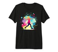 Flag Football Graphic, Niñas y Mujeres | Flag Football Camiseta Premium