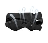 Flag Football Headgear, Soccer Training Helmet, 9,84 x 3,15 x 0,39 pulgadas, Anti Colision Headband Youth, Protective Gear for Boys, Girls, Outdoor, School, Sports and Course, Black