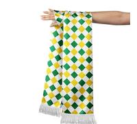 Flag Graduation Stole Sash For Study Aboard Students Abroad Adult Unisex Cool Graduation Shawl Sash Stole Scraf Baumwolltuch Damen Schal, F, A