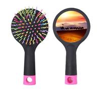 Flag Journey Silk Road Camel Desert Salon - Cepillo para desenredar el cabello, base acolchada