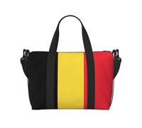 Flag of Belgium - Bolso bandolera de mano para mujer, bolso de mano con cremallera, ideal para el trabajo, viajes, fitness, viajes