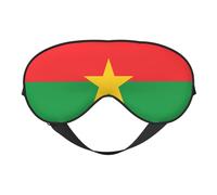 Flag of Burkina Faso - Antifaz suave para dormir de lado, antifaz suave para dormir de lado, bloqueo de luz, relajante sin presión
