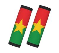 Flag of Burkina Faso - Empuñaduras de equipaje de neopreno para una fácil identificación