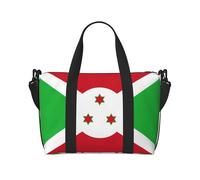 Flag of Burundi - Bolsa de viaje impermeable para gimnasio, deportes, vacaciones
