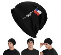 Flag of Chile Unisex Adult Beanies Caps Knitted Bonnet Hat Warm Fashion Autumn Winter Outdoor Skullies Hats
