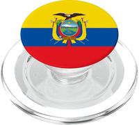 Flag of Ecuador Patriotism Inspired Ecuadorian Flag PopSockets PopGrip para MagSafe