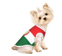 Flag of Mahabad Pet Camiseta transpirable sin mangas L para perros pequeños y gatos, suave, ligera y elegante