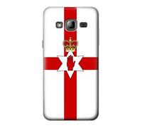 Flag of Northern Ireland Funda Carcasa Case para Samsung Galaxy J3 (2016)