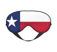 Flag of Texas - Antifaz para dormir, 100 % seda de morera natural, cubreojos ultrasuaves para dormir, viajar, siesta