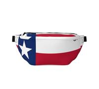 Flag of Texas - Riñonera cruzada ligera de gran capacidad para deportes al aire libre, viajes, compras