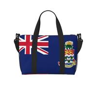 Flag of the Cayman Islands - Bolso bandolera de viaje para mujer, bolso de mano informal con cremallera, adecuado para el trabajo, viajes, fitness, viajes